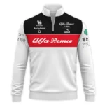 Alfa Romeo Racing F1 Team ORLEN 2022 Quarter-Zip Sweatshirt All Over Prints BL15325AQTZ