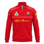 Alfa Romeo Racing F1 Quarter-Zip Sweatshirt All Over Prints BL17325AQTZ