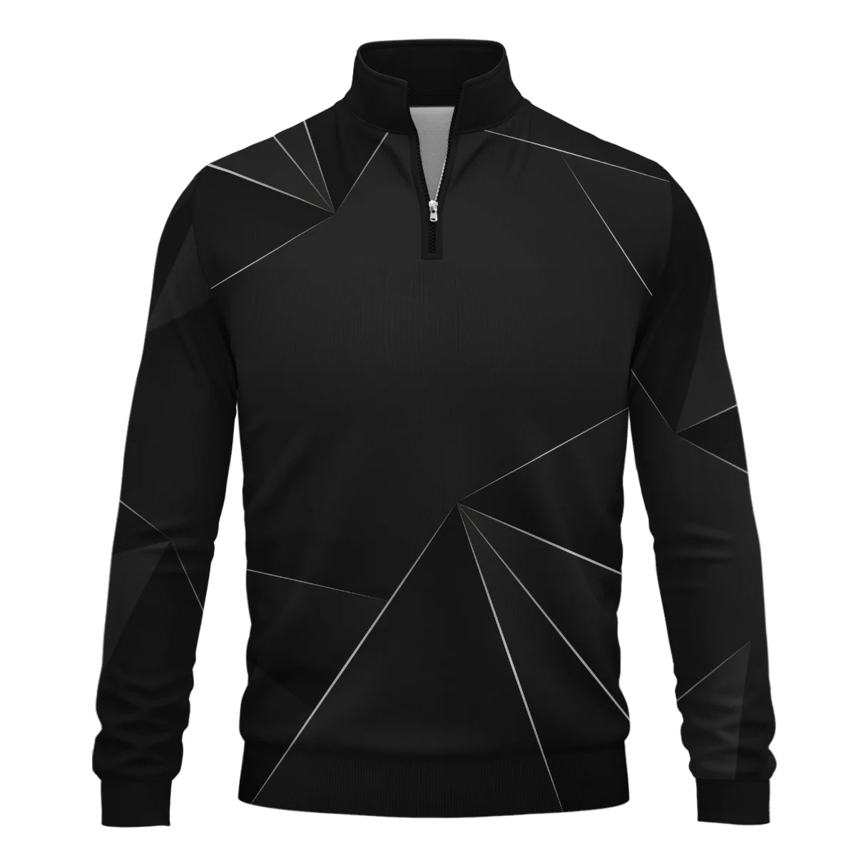 Cadillac F1 Teamwear Quarter Zip Sweatshirt BL8326A1CDLQZS - Image 2