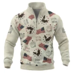 Masters Tournament 250 Years 1776-2026 Quarter Zip Sweatshirt BLF4326A2QTZ