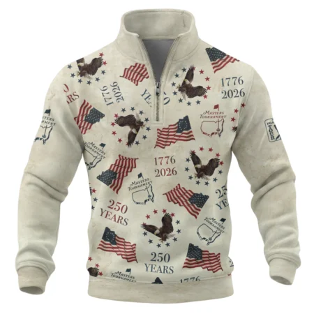 Masters Tournament 250 Years 1776-2026 Quarter Zip Sweatshirt BLF4326A2QTZ