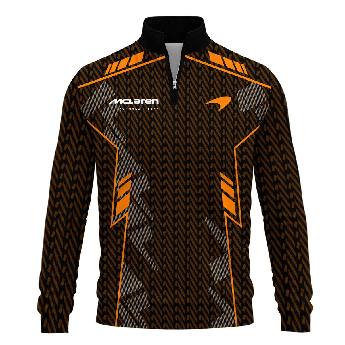 McLaren F1 Teamwear Quarter Zip Sweatshirt BLVA5326A1MCLQZS - Image 2