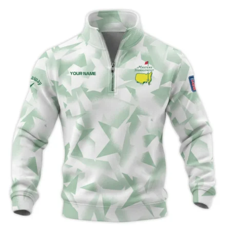 Callaway Masters Tournament Quarter Zip Sweatshirt All Over Prints QTMT030225A3CLW-QTZ