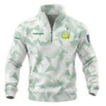 TaylorMade Masters Tournament Quarter Zip Sweatshirt All Over Prints QTMT030225A3TM-QTZ