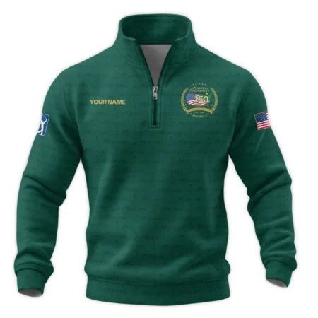 Masters Tournament America 250 Anniversary Quarter Zip Sweatshirt QTMT040325A1NBB-QTZ
