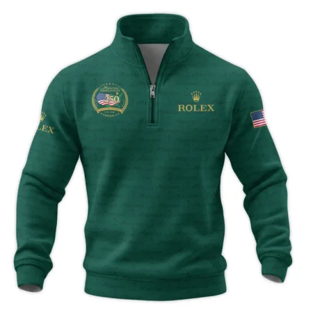 Rolex Masters Tournament America 250 Anniversary Quarter Zip Sweatshirt QTMT040325A1ROX-QTZ