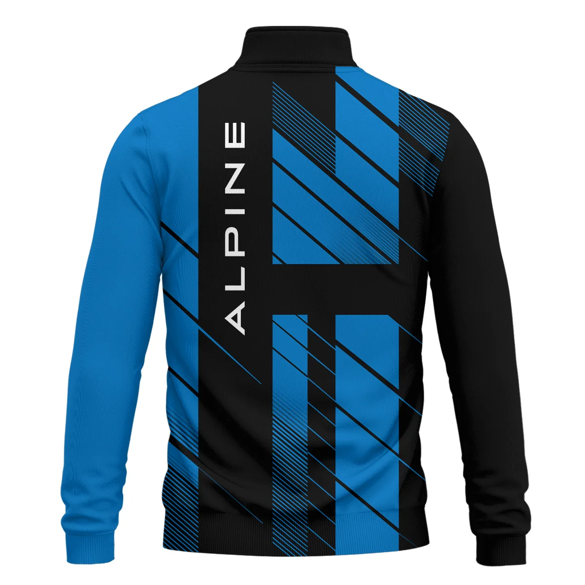 Alpine F1 Teamwear Quarter Zip Sweatshirt BLVA5326A2ALPQZS - Image 3