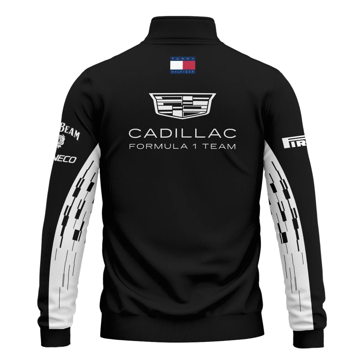 2026 Sergio Perez Cadillac F1 Team Apparel Quarter Zip Sweatshirt BLVA9326SP3QZS - Image 3