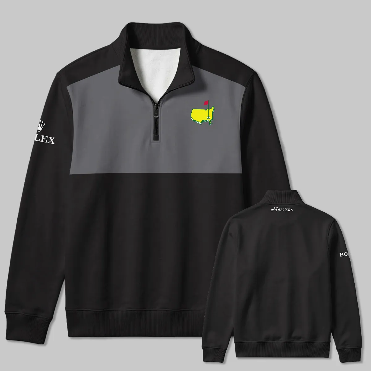 Rolex Masters Tournament Quarter Zip Sweatshirt All Over Prints - Gift for Golf Fans QTMT250326A1ROXBLA-QTZ - Image 3