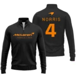 Lando Norris McLaren F1 Logo Quarter-Zip Sweatshirt BLF1270325A2MCLQZS