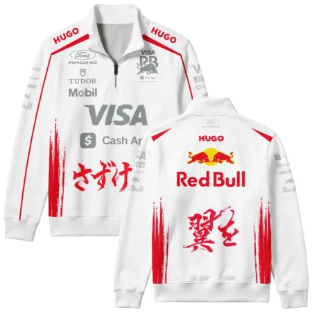 Japan Spring Edition Racing Bulls F1 - Quarter Zip Sweatshirt BLVA243RCBQZS