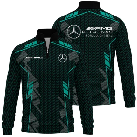 Mercedes F1 Teamwear Quarter Zip Sweatshirt BLVA5326A1MERQZS