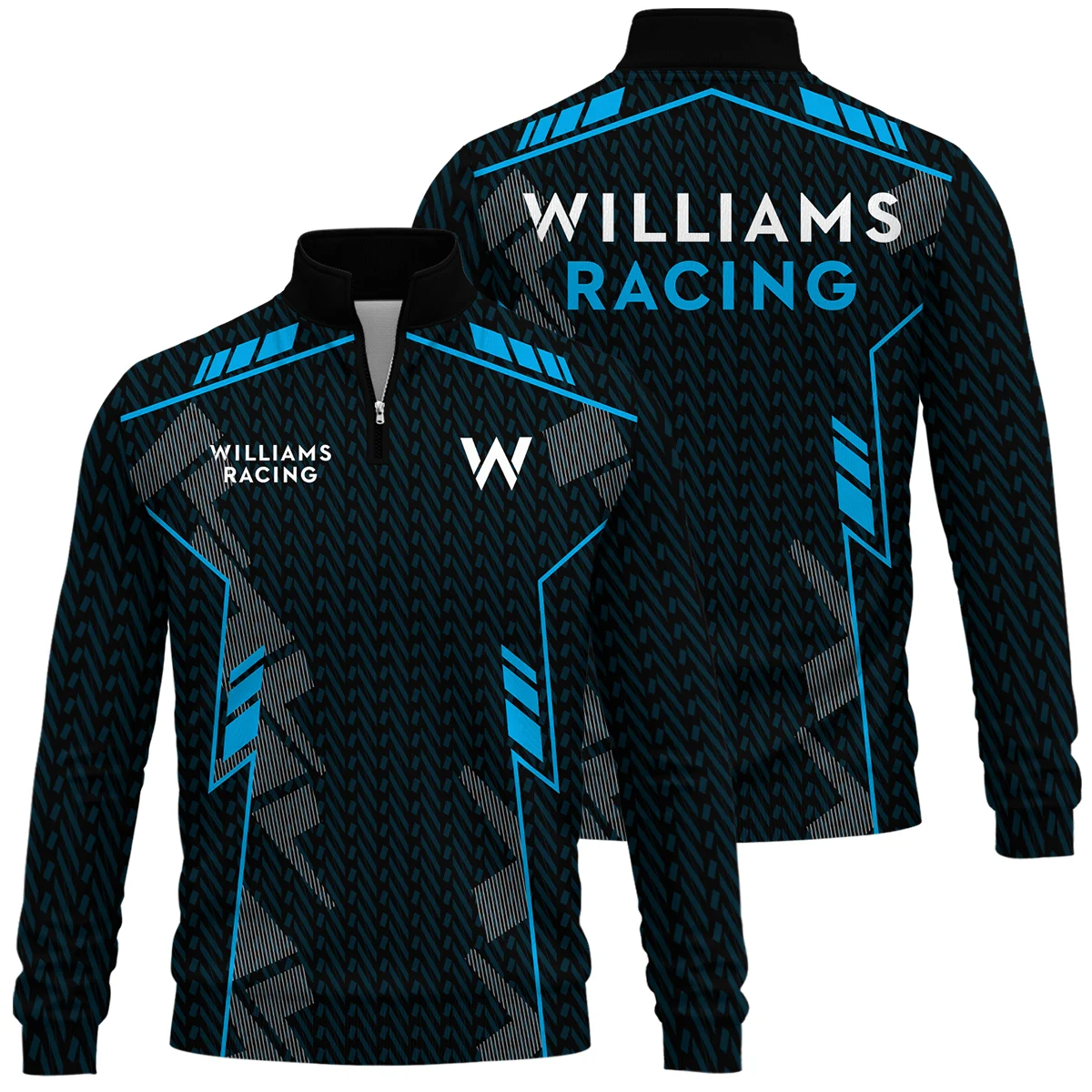 Williams F1 Teamwear Quarter Zip Sweatshirt BLVA5326A1WILQZS