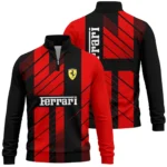Ferrari F1 Teamwear Quarter Zip Sweatshirt BLVA5326A2FRRQZS