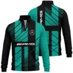 Mercedes F1 Teamwear Quarter Zip Sweatshirt BLVA5326A2MERQZS