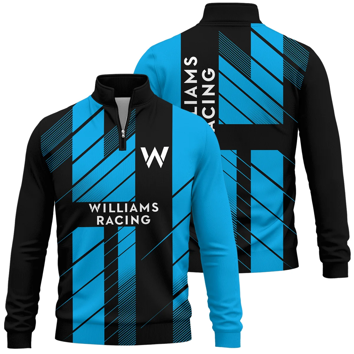 Williams F1 Teamwear Quarter Zip Sweatshirt BLVA5326A2WILQZS - Pit Lane Clothing
