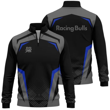 Racing Bulls F1 Teamwear Quarter Zip Sweatshirt BLVA5326A3RCBQZS
