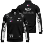 2026 Valtteri Bottas Cadillac F1 Team Apparel Quarter Zip Sweatshirt BLVA9326VB3QZS