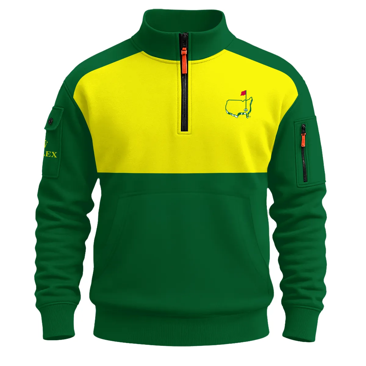 Rolex Masters Tournament Sweatshirt Zipper All Over Prints - Gift for Golf Fans QTMT250326A1ROXGR-SHZ