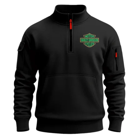 Harley-Davidson Motorcycle Green Phantom Sweatshirt Zipper All Over Prints Gift Fan Love QTVAHL250226A15-SHZ