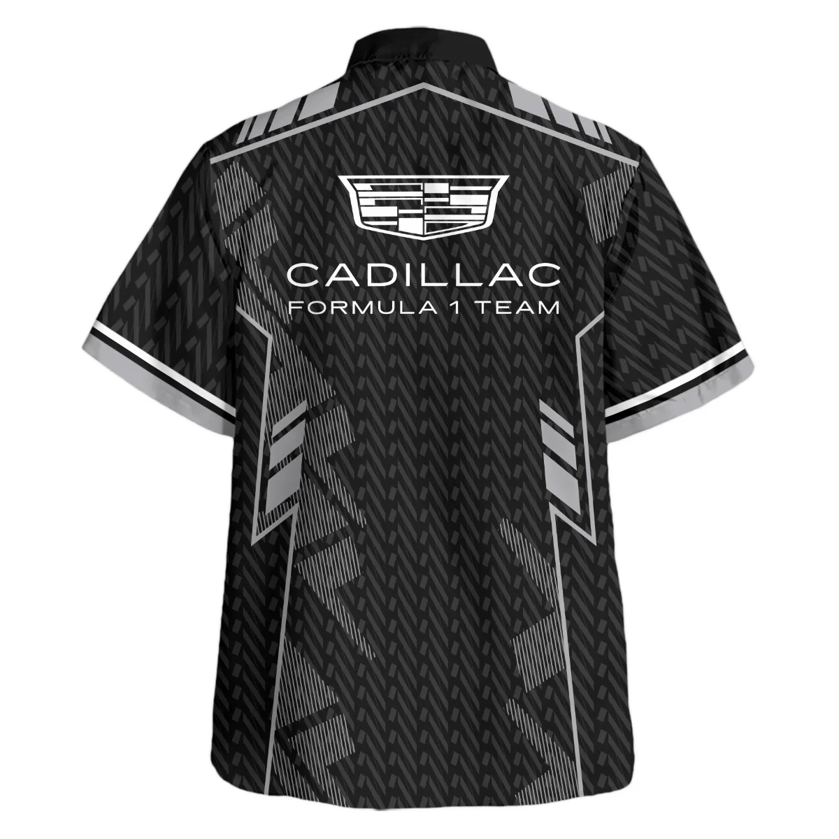 Cadillac F1 Teamwear Hawaiian Shirt BLVA5326A1CDLHW - Race Day Design - Image 3