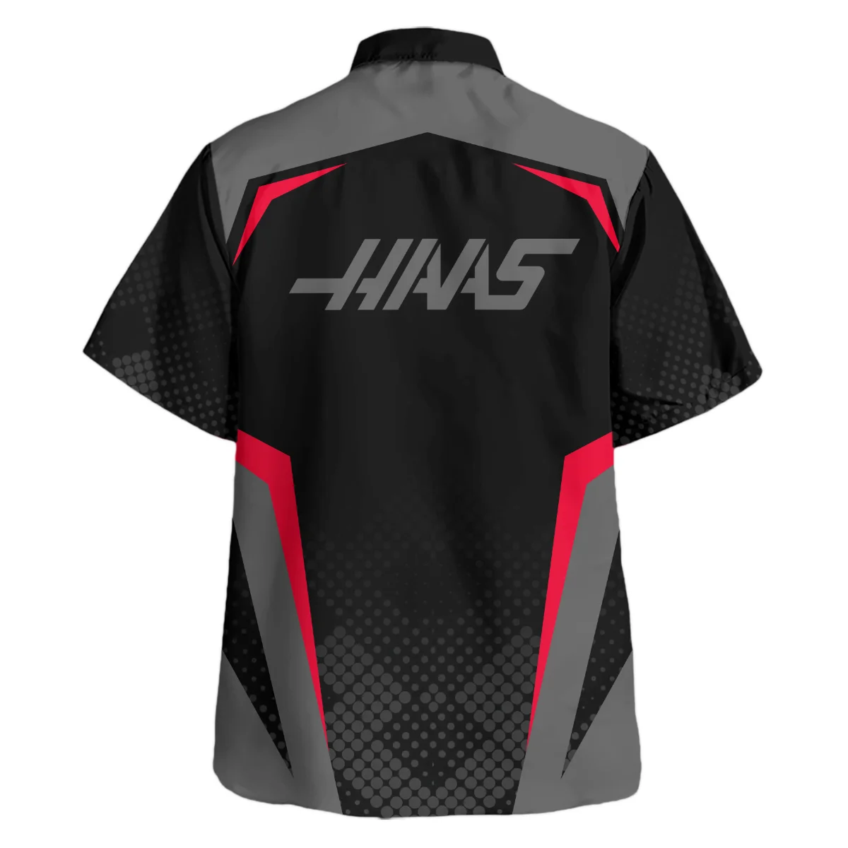 Haas F1 Teamwear Hawaiian Shirt BLVA5326A3HAASHW - Image 3
