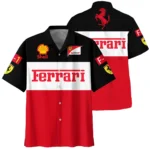 Scuderia Ferrari Racing F1 Hawaiian Shirt All Over Prints BLF1R25325AHW - Pit Lane Clothing