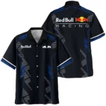Red Bull Racing F1 Teamwear Hawaiian Shirt BLVA5326A1RBRHW - Trackside Outfit