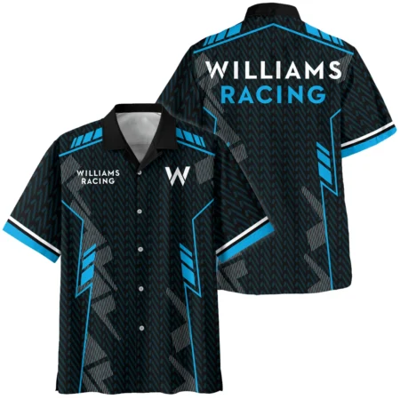 Williams F1 Teamwear Hawaiian Shirt BLVA5326A1WILHW