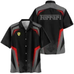 Ferrari F1 Teamwear Hawaiian Shirt BLVA5326A3FRRHW
