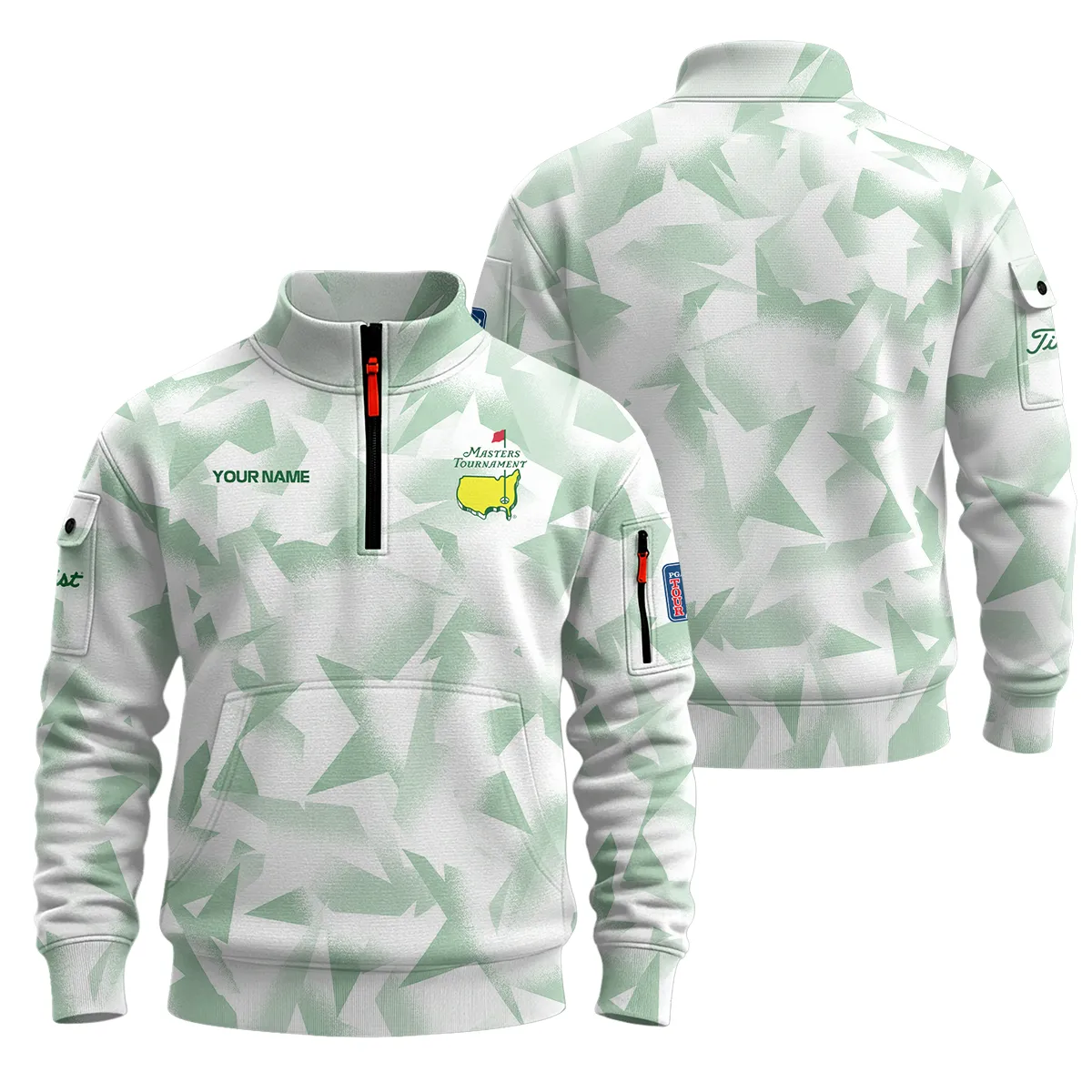 Masters Tournament Titleist Sweatshirt Zipper All Over Prints QTMT030225A3TL-SHZ - Image 3