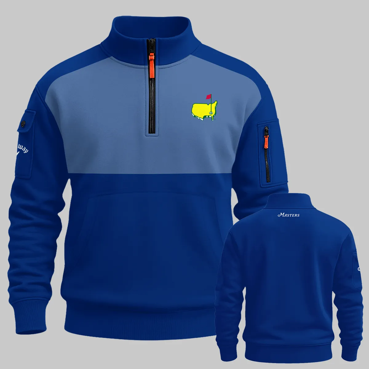 Callaway Masters Tournament Sweatshirt Zipper All Over Prints - Gift for Golf Fans QTMT250326A1CLWBLU-SHZ - Image 3