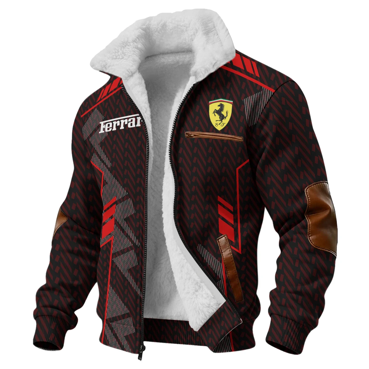 Ferrari F1 Teamwear Fleece Jacket BLVA5326A1FRRFJ - Image 2