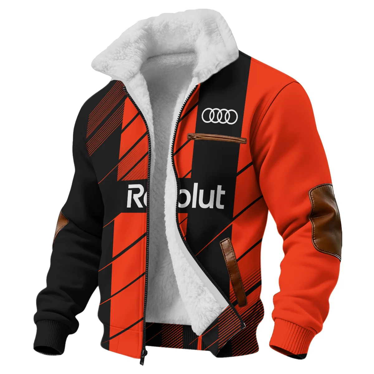 Audi F1 Teamwear Fleece Jacket BLVA5326A2AUDIFJ - Image 2