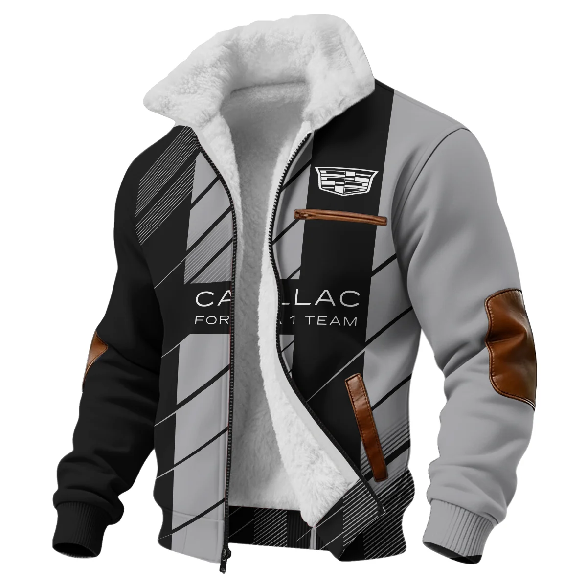 Cadillac F1 Teamwear Fleece Jacket BLVA5326A2CADFJ - Image 2