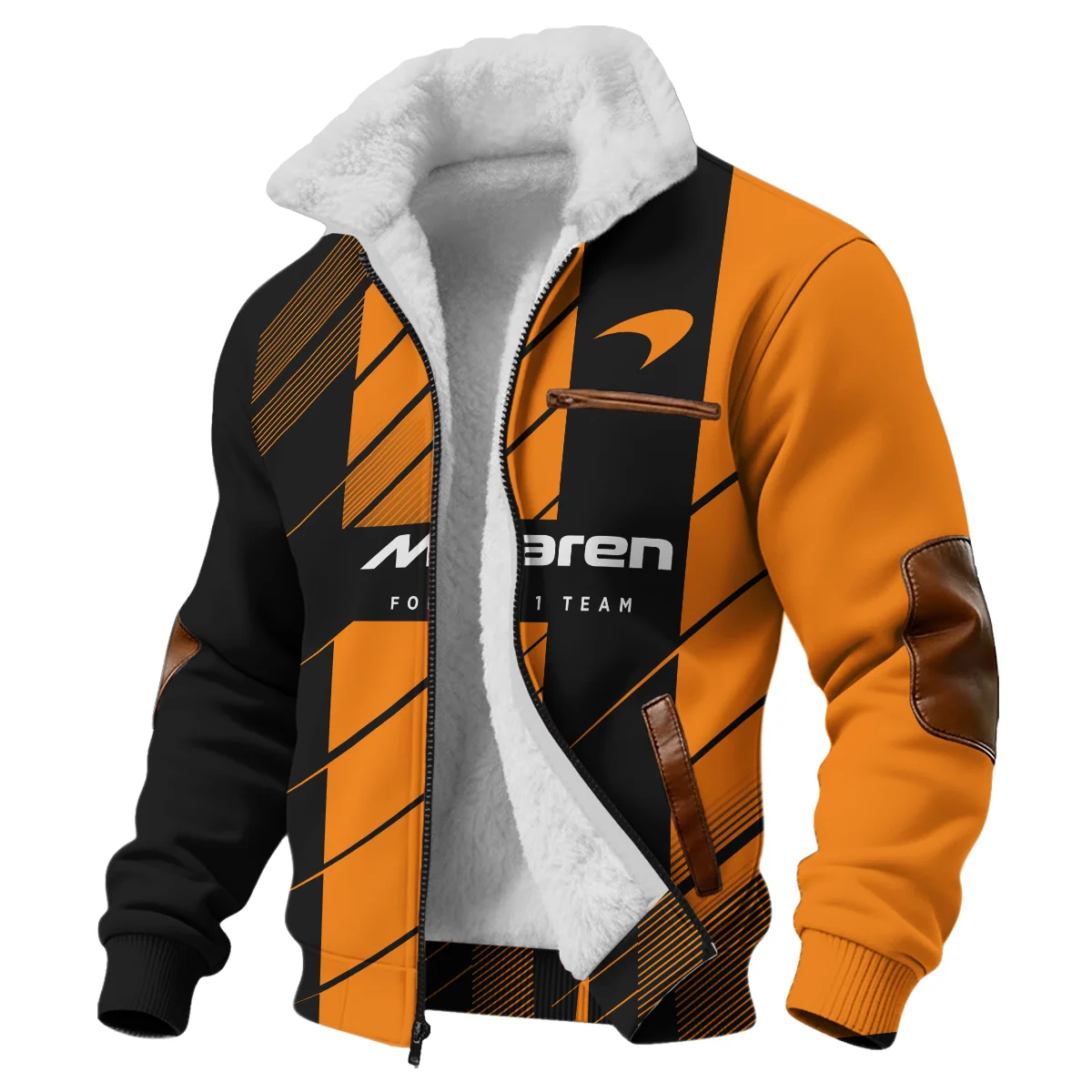 McLaren F1 Teamwear Fleece Jacket BLVA5326A2MCLFJ - Image 2