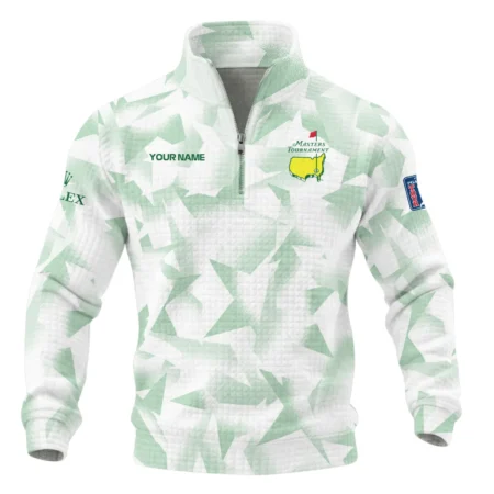 Rolex Masters Tournament Quarter Zip Quilted Waffle All Over Prints QTMT030225A3ROX-QZW