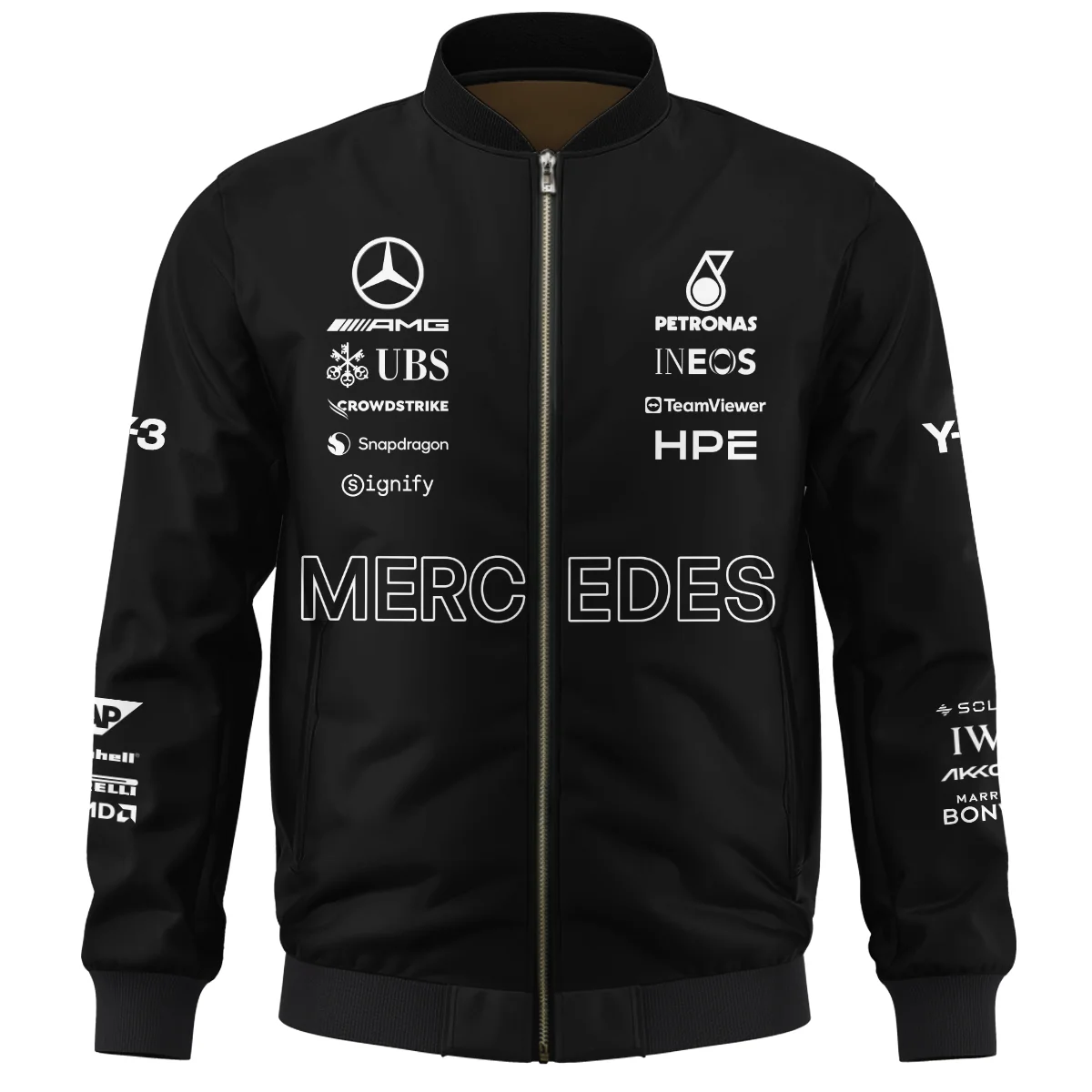 2026 Y-3 x Mercedes F1 Teamwear - Bomber BLMER18326A3BB - Image 2
