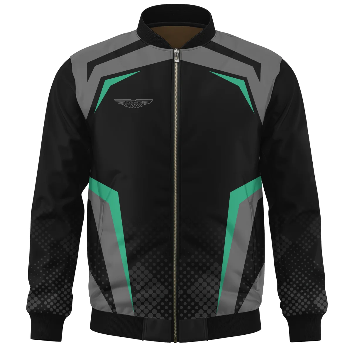 Aston Martin F1 Teamwear Bomber BLVA5326A3AMBB - Image 2