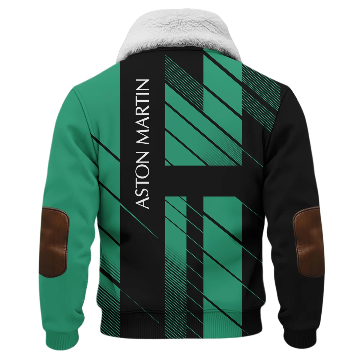 Aston Martin F1 Teamwear Fleece Jacket BLVA5326A2AMFJ - Image 3