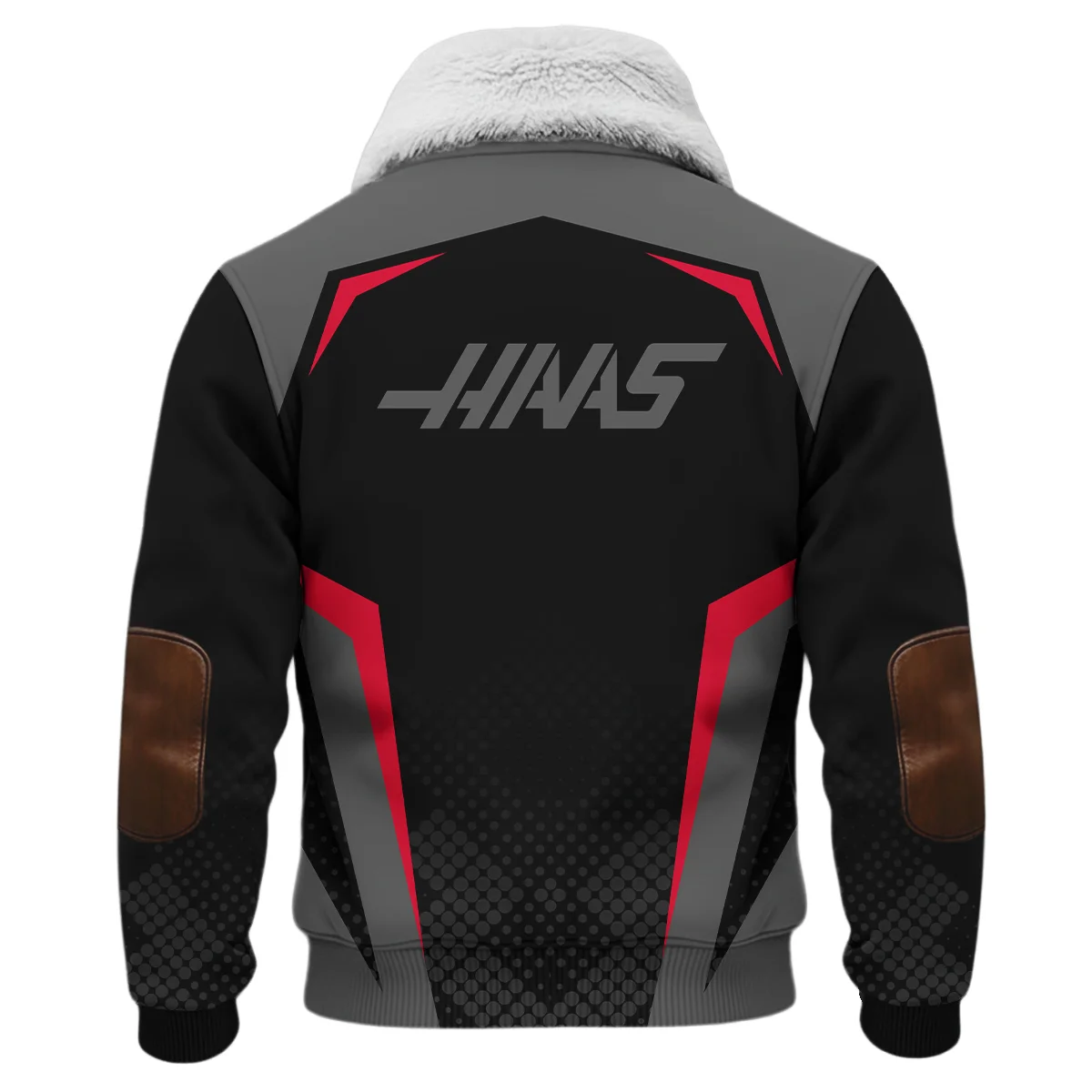 Haas F1 Teamwear Fleece Jacket BLVA5326A3HAASFJ - Image 3