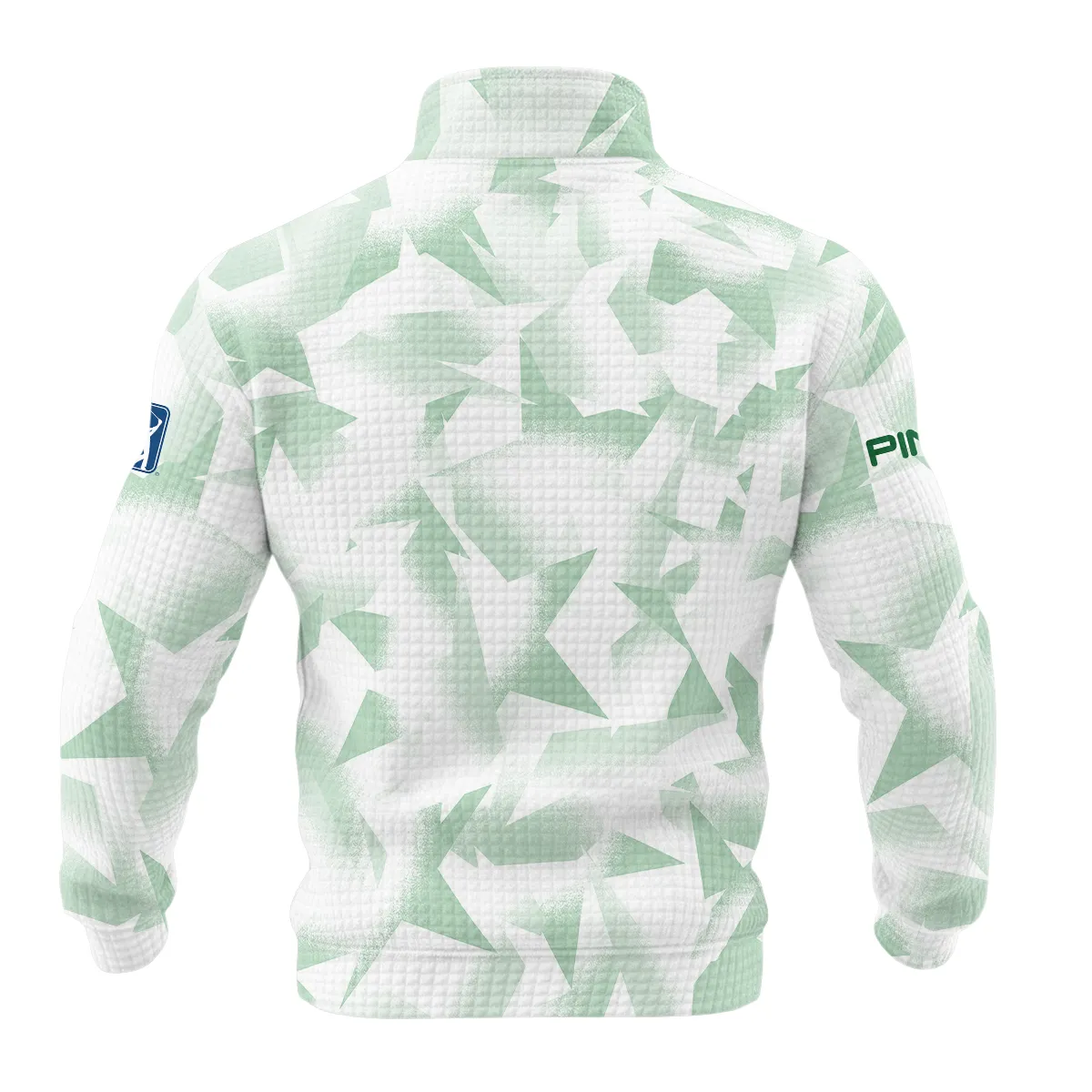 Ping Masters Tournament Quarter Zip Quilted Waffle All Over Prints QTMT030225A3PI-QZW - Image 2