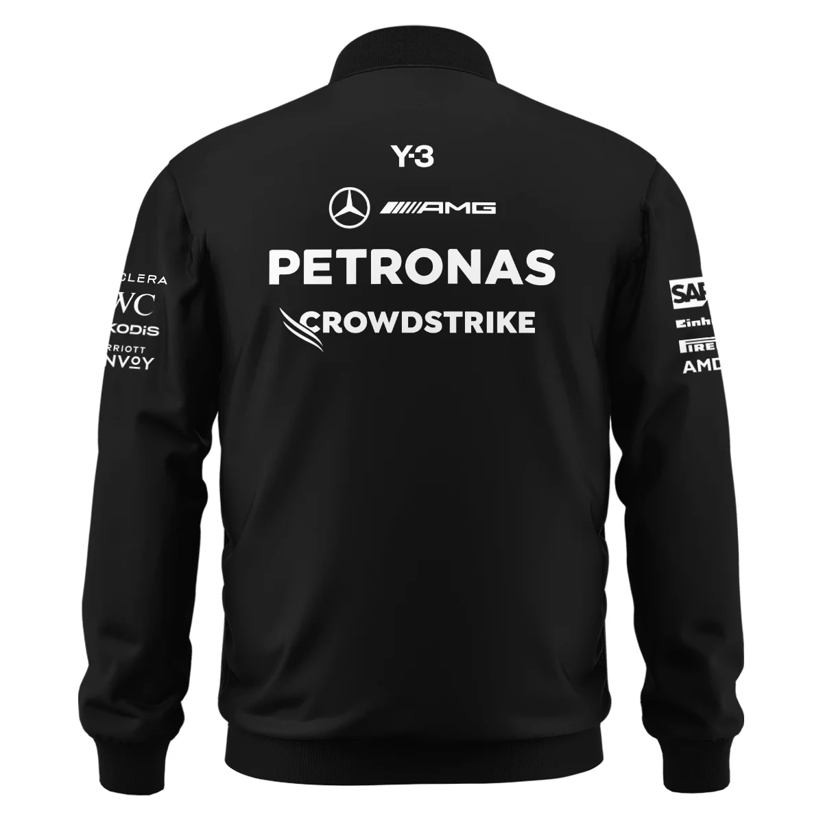 2026 Japan GP Y-3 x Mercedes F1 - Bomber BLMER18326A1BB - Image 3