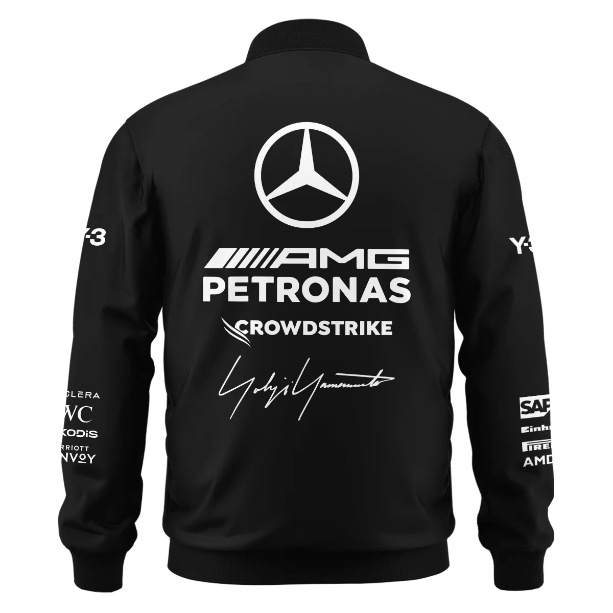 2026 Y-3 x Mercedes F1 Teamwear - Bomber BLMER18326A3BB - Image 3