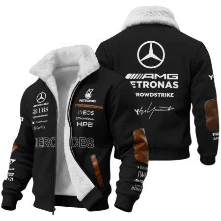 2026 Y-3 x Mercedes F1 Teamwear - Fleece Jacket BLMER18326A3FJ