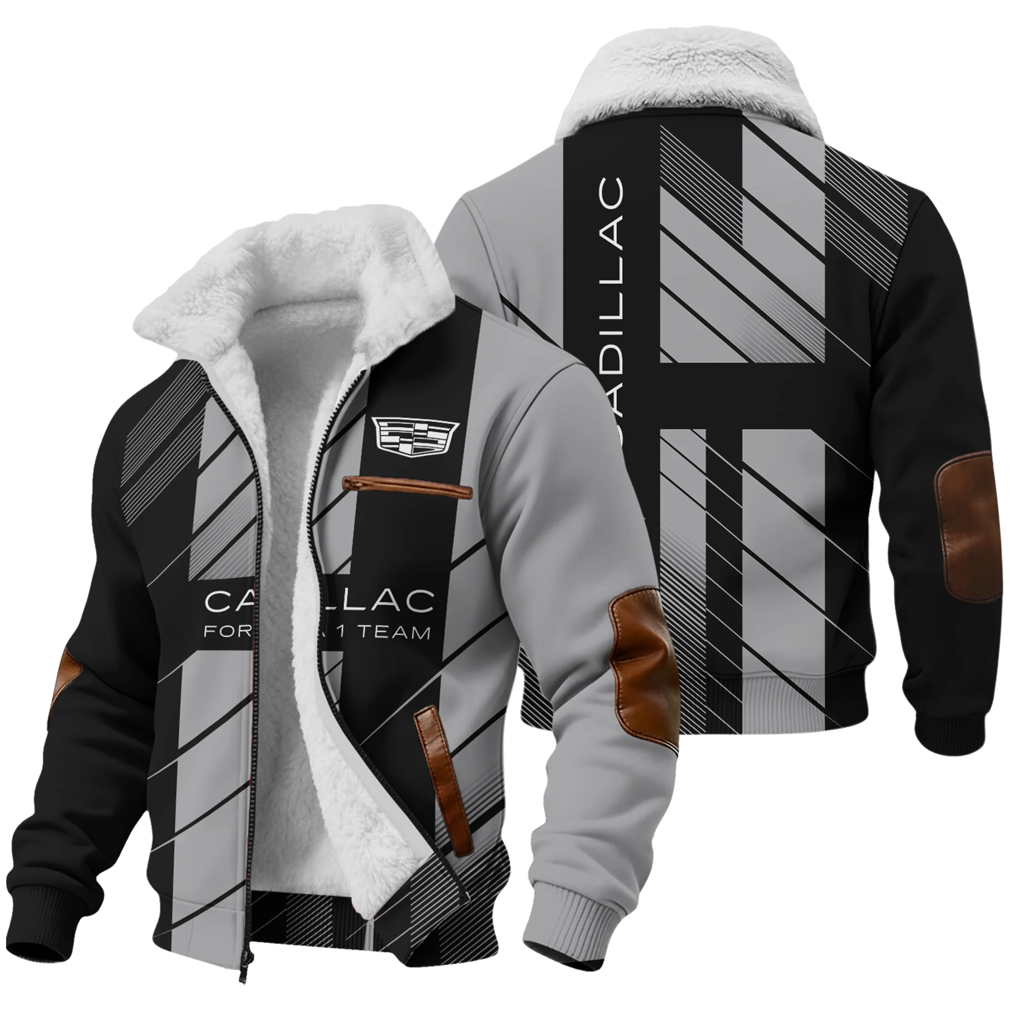 Cadillac F1 Teamwear Fleece Jacket BLVA5326A2CADFJ