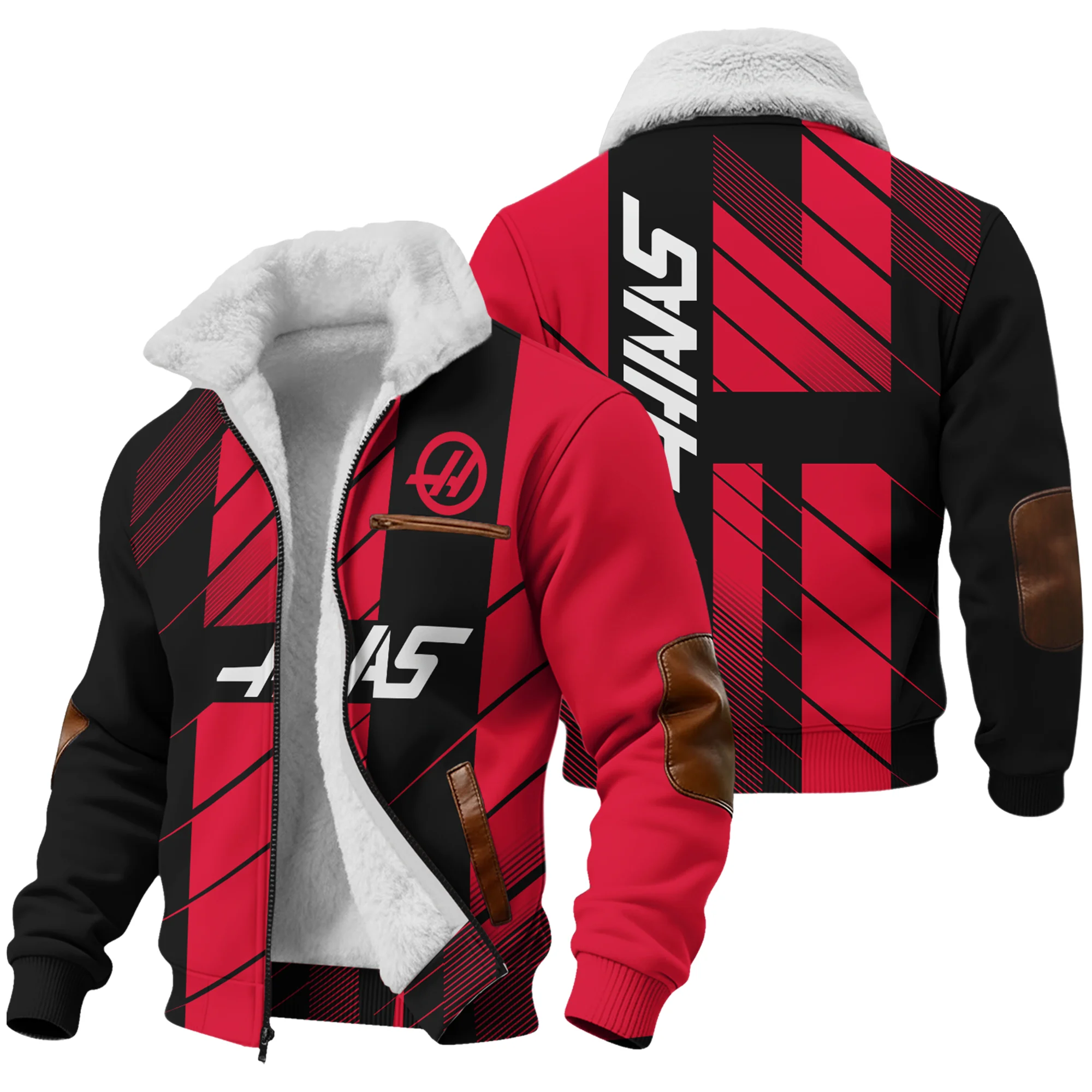 Haas F1 Teamwear Fleece Jacket BLVA5326A2HAASFJ