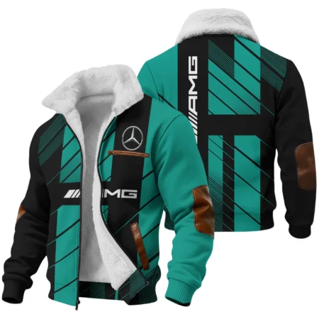 Mercedes F1 Teamwear Fleece Jacket BLVA5326A2MERFJ