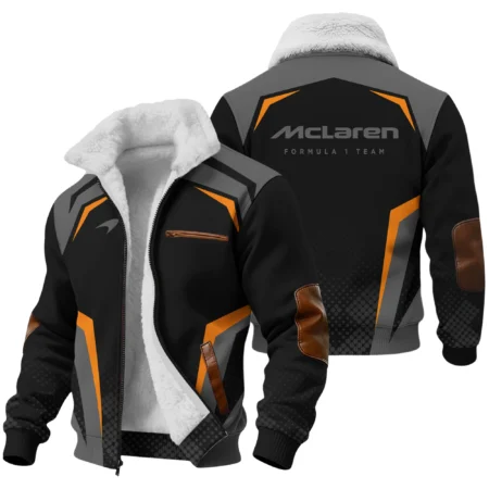 McLaren F1 Teamwear Fleece Jacket BLVA5326A3MCLFJ - Motorsport Lifestyle Wear
