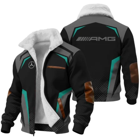Mercedes F1 Teamwear Fleece Jacket BLVA5326A3MERFJ - Race Day Outfit